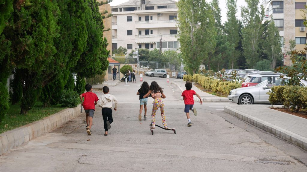 ABTS, Arab Baptist Theological Seminary, children, war, displaced, shelter