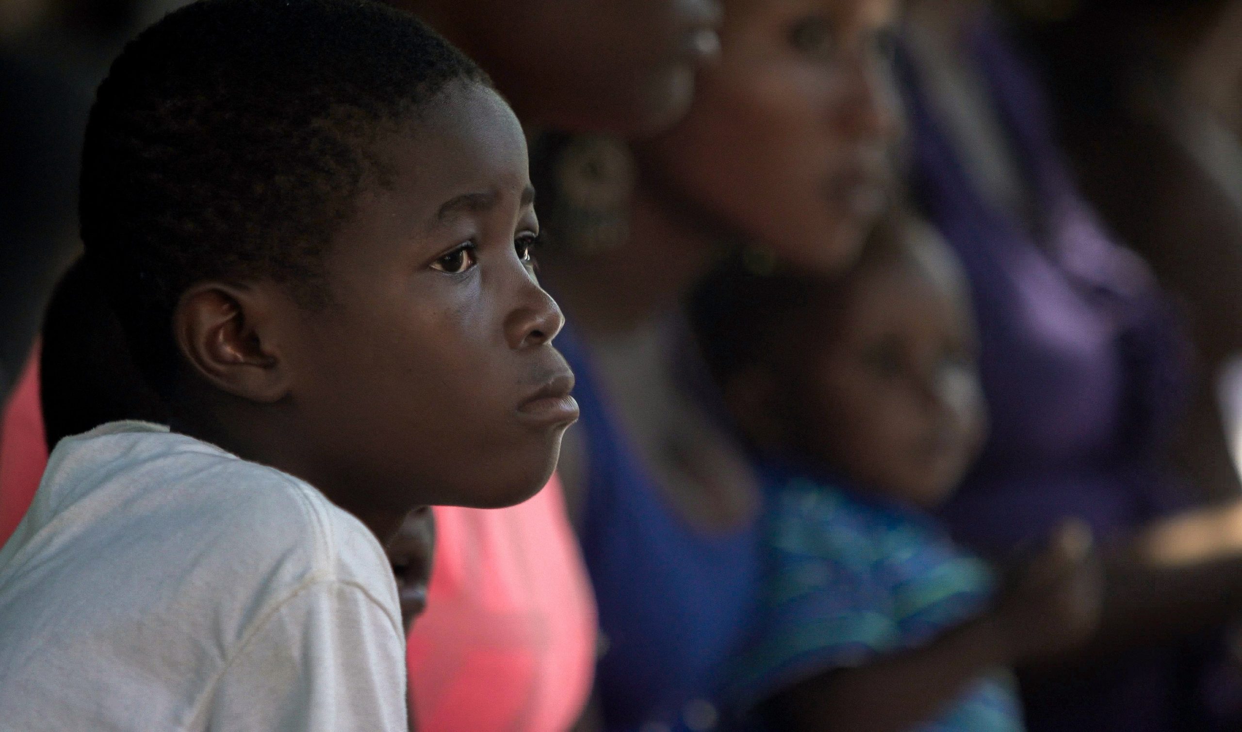 boy, sad, child, Haiti, grief, family